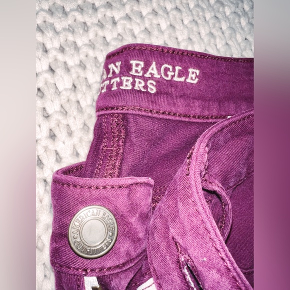 AE Maroon Jegging Super Stretch - Picture 3 of 4